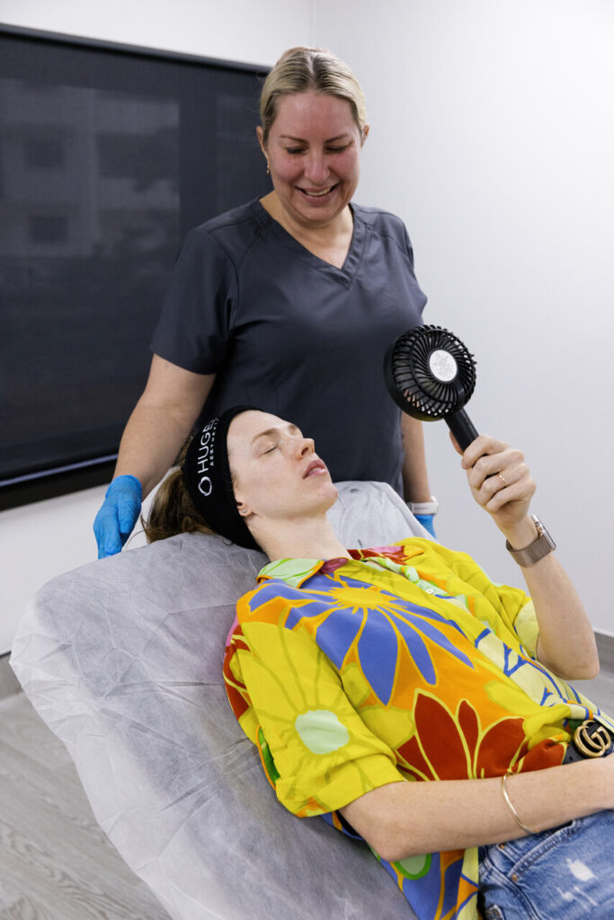 Chemical Peel Brisbane Treatment Underway
