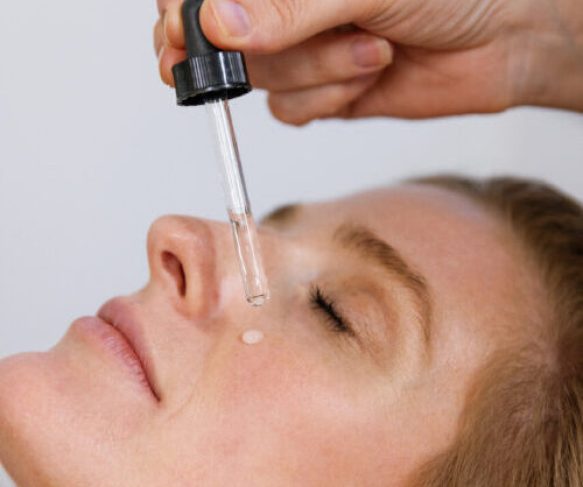 Using a moisturising product to treat dehydrated skin Brisbane
