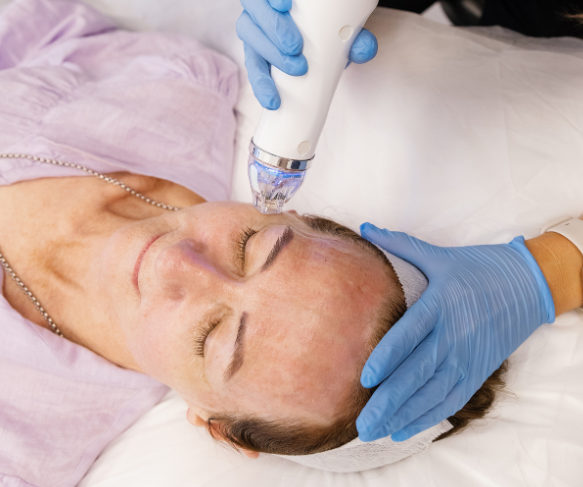rf microneedling or radio frequency microneedling + laser duo to target multiple skin concerns and for more complete skin rejuvenation